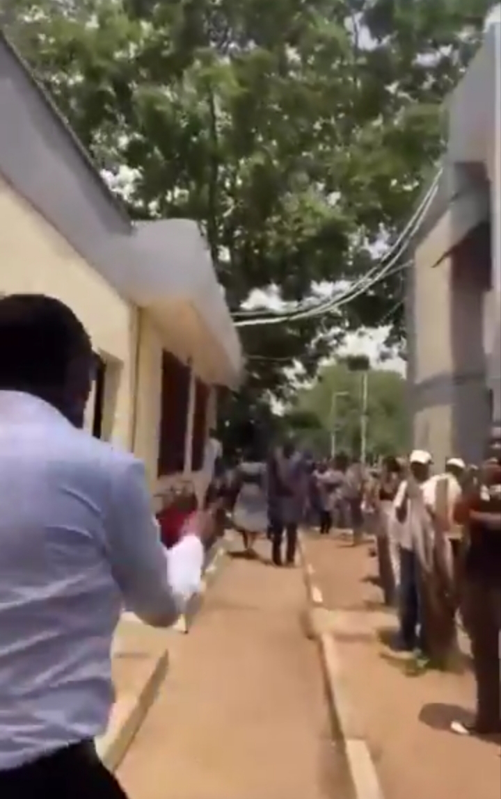 Actor Emeka Ike Cries Out Over Conduct of NDC Primaries, Storms INEC Office [VIDEO]