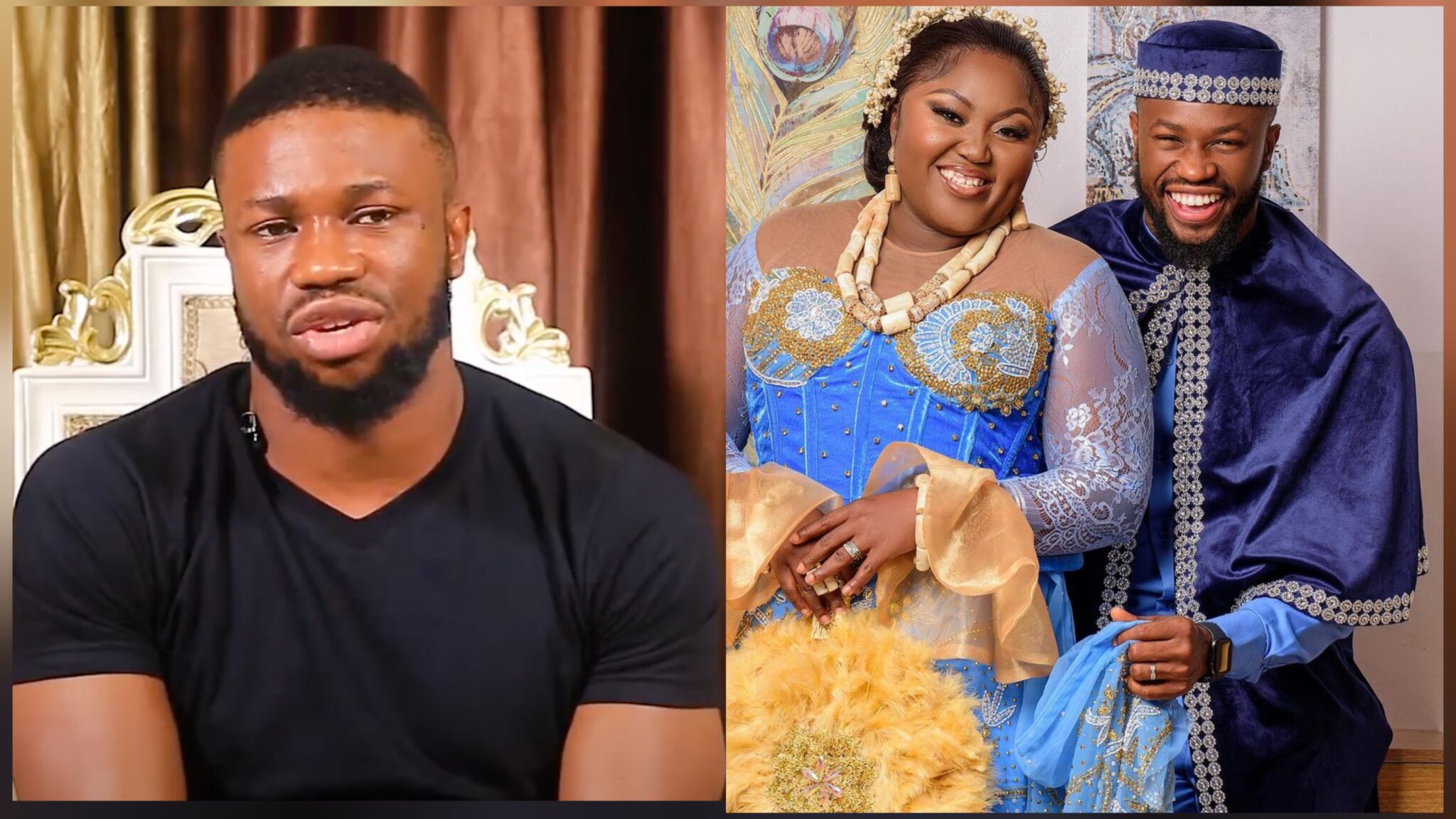 “My hands are always full” — Actor Stan Nze reveals why he loves his wife’s body size