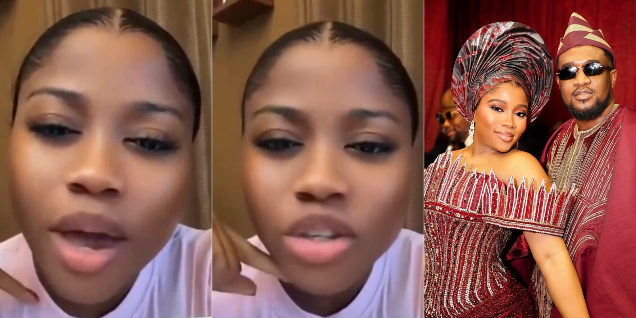 Veekee James fires back at troll over husband’s constant presence