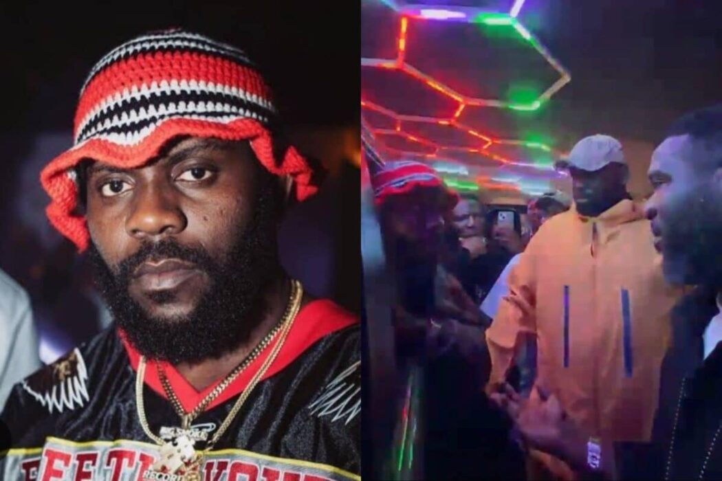 ‎“It’s Illegal To Arrest Me Here” – Drama As Odumodublvck Clashes With Police Officers Who Attempted To Arrest Him At Lagos Club 